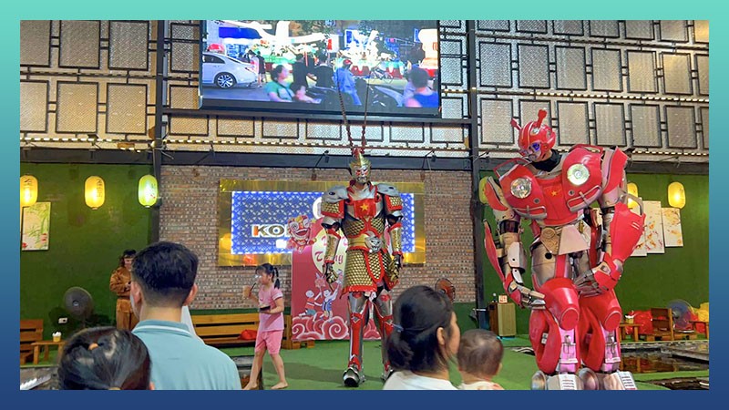 Mô hình áo khoác Robot tại Koi An You