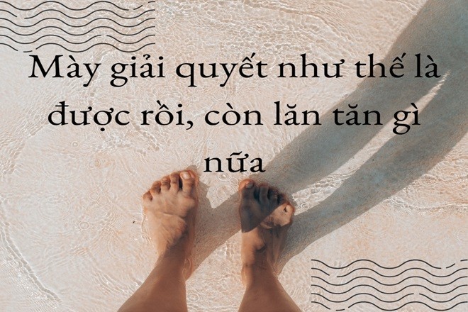 Nước sôi lăn tăn trên bề mặt