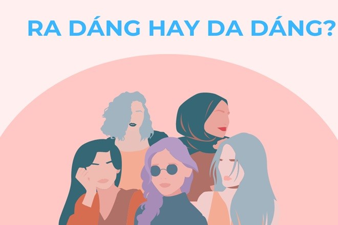 Ra dáng thiếu nữ xinh đẹp
