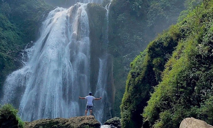 Vẻ đẹp của thác Nậm Me Tuyên Quang