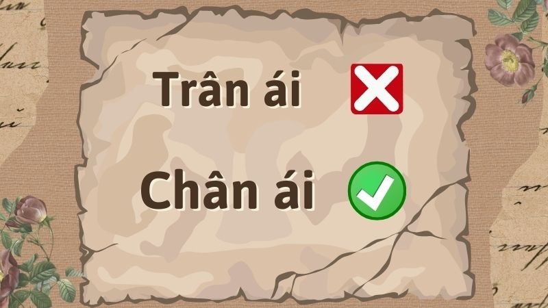 Minh họa cặp từ dễ nhầm lẫn