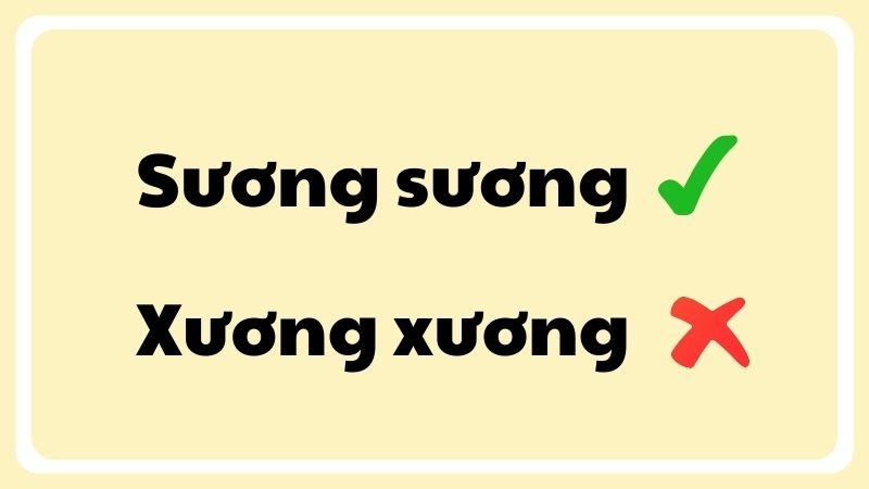 Hình ảnh minh họa cho từ sương sương