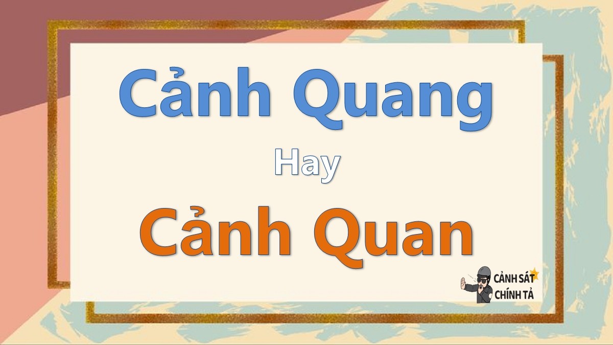 Minh họa về cảnh quan thiên nhiên tươi đẹp