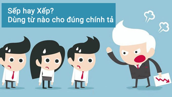 Hình ảnh các tình huống giao tiếp nơi sự nhầm lẫn chính tả có thể xảy ra