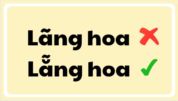 Phân biệt lãng hoa và lẵng hoa