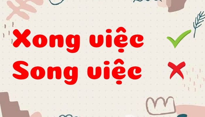 Minh họa khái niệm xong việc