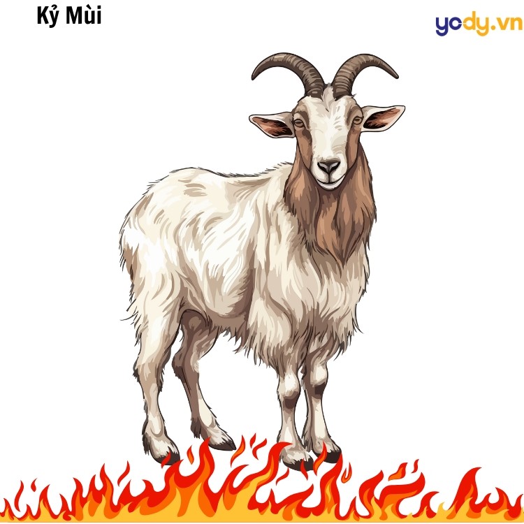 Sự kết hợp giữa tuổi Mùi và tuổi Ngọ tạo thành cặp lục hợp.