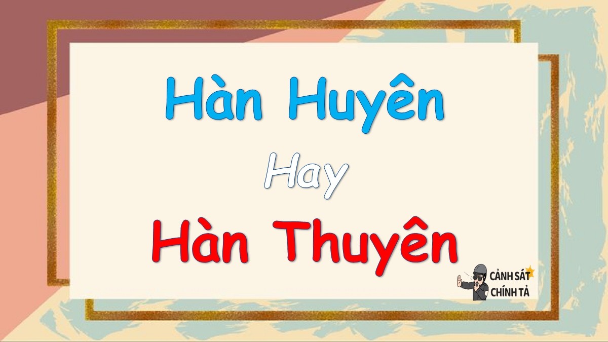 minh họa hàn huyên hay hàn thuyên