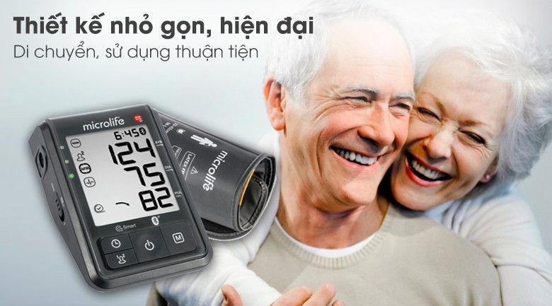 Máy đo huyết áp giúp cha mẹ tự đo huyết áp tại nhà