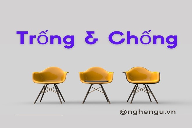 Trống không hay chống không là từ gây nhầm lẫn giữa tr và ch rất phổ biến trong tiếng Việt